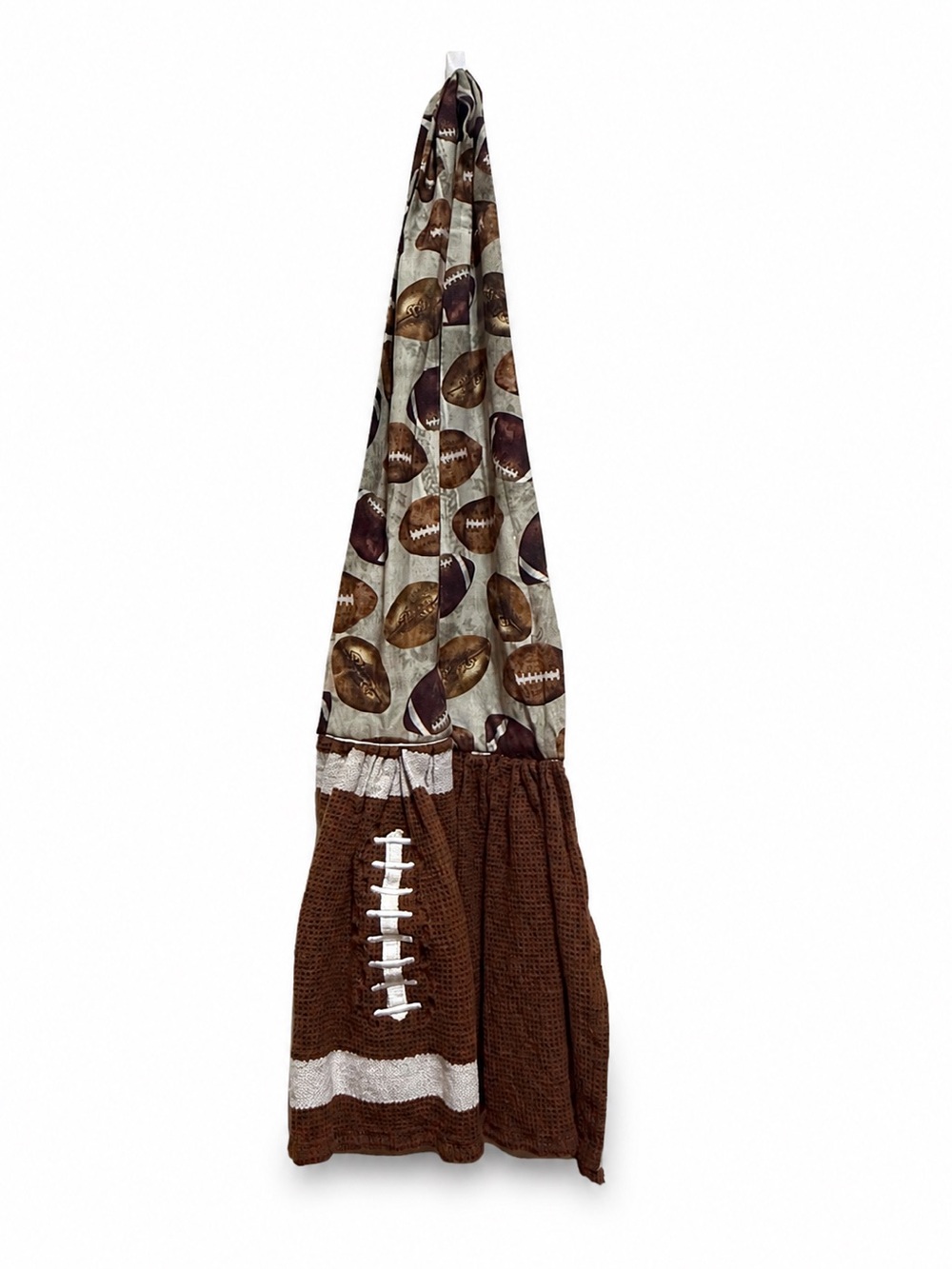 Kitchen Scarf, Football Print - Picture 2 of 4